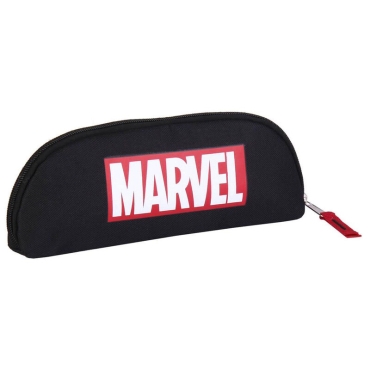 Marvel Logo Casual Pencil Case - Black