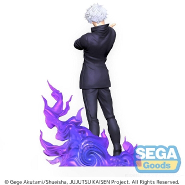 Jujutsu Kaisen SPM PVC Statue Satoru Gojo Kyoshiki Murasaki 22 cm