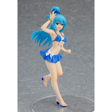 KonoSuba Pop Up Parade PVC Statue - Aqua: Swimsuit 18cm