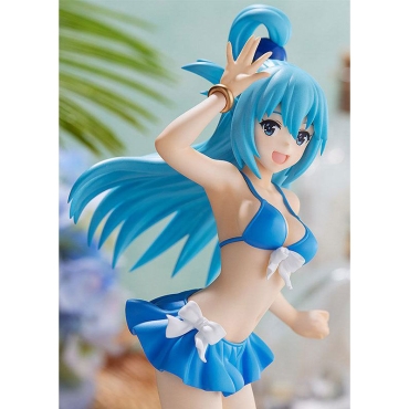 KonoSuba Pop Up Parade PVC Statue - Aqua: Swimsuit 18cm