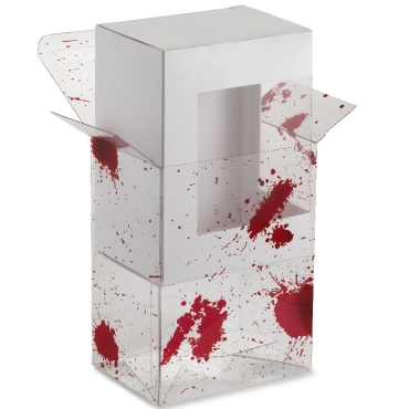 Protective Case 0,5mm thickness for Funko POP! Figures 4” (Shrink Wrap) (Blood Splattered)