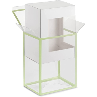 Protective Case 0,5mm thickness for Funko POP! Figures 4” (Shrink Wrap) (Glow in the Dark: Green)