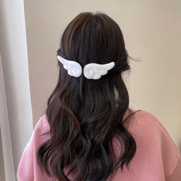 Card Captor Sakura Hairpin - Pink or White Wings