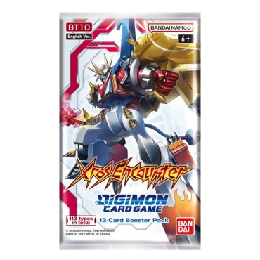 Digimon Card Game XROS Encounter Booster Pack BT10