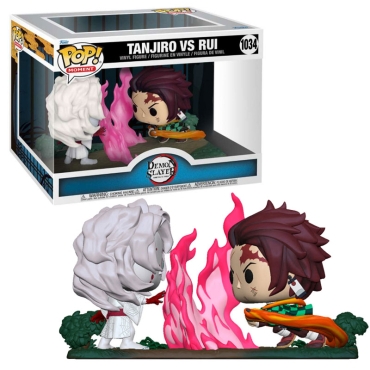 Demon Slayer POP Moment! Vinyl Figures 2-Pack Tanjiro vs. Rui 9 cm