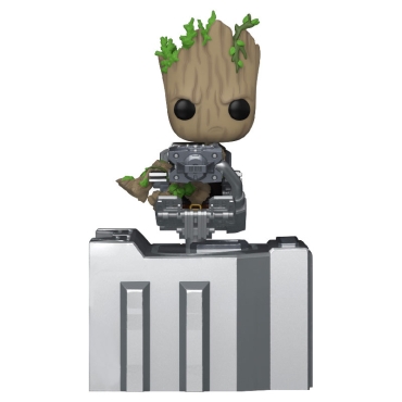Deluxe: Marvel Avengers Infinity War Funko Pop Колекционерска Фигурка - Guardians' Ship Groot (Special Edition)