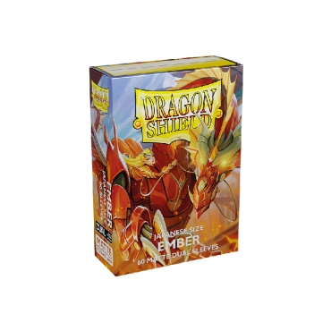 Dragon Shield Japanese size Dual Matte Sleeves - Ember 'Alaria, Warrior Princess' (60 Sleeves)