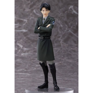 Attack on Titan Pop Up Parade PVC Statue Levi Dark Color Ver. European Exclusive