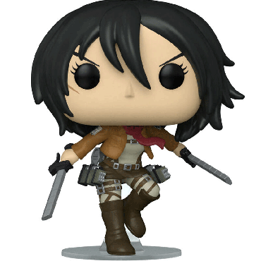 Attack on Titan POP! Animation Vinyl Figure - Mikasa Ackerman with Swords 9 cm