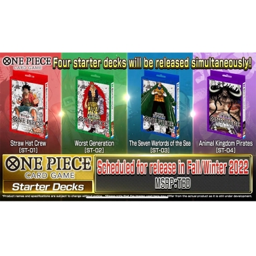 One Piece Card Game - Straw Hat Crew Starter Deck ST01