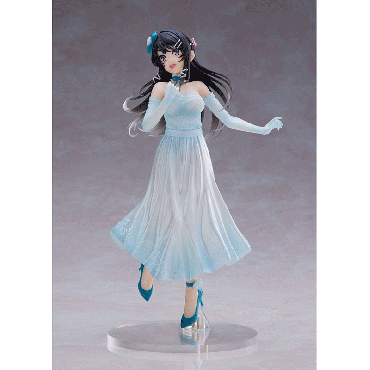 Rascal Does Not Dream of Bunny Girl Senpai Coreful PVC Statue Mai Sakurajima Party Dress Ver. 20 cm