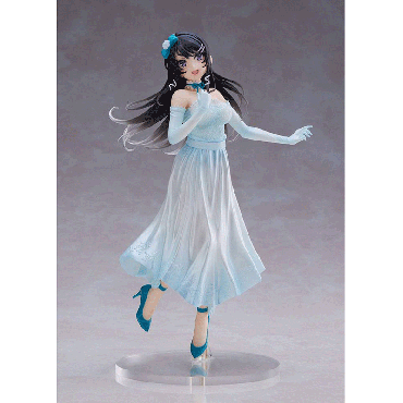 Rascal Does Not Dream of Bunny Girl Senpai Coreful PVC Statue Mai Sakurajima Party Dress Ver. 20 cm