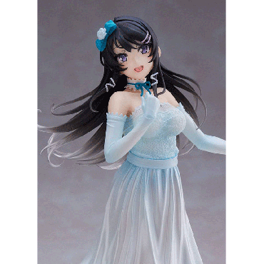 Rascal Does Not Dream of Bunny Girl Senpai Coreful PVC Statue Mai Sakurajima Party Dress Ver. 20 cm