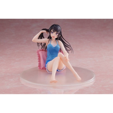 Rascal Does Not Dream of Bunny Girl Senpai Coreful PVC Statue - Mai Sakurajima Roomwear Ver. 20 cm