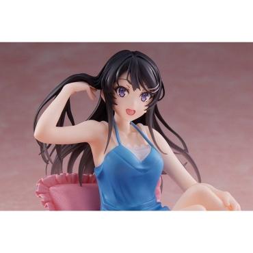 Rascal Does Not Dream of Bunny Girl Senpai Coreful PVC Statue - Mai Sakurajima Roomwear Ver. 20 cm