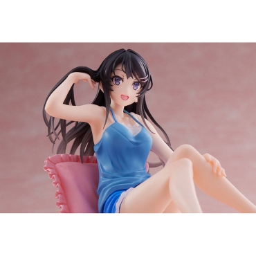 Rascal Does Not Dream of Bunny Girl Senpai Coreful PVC Statue - Mai Sakurajima Roomwear Ver. 20 cm