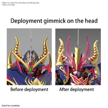 (SDW) Gundam Model Kit - Heroes Warlock Aegis Gundam. 1/144