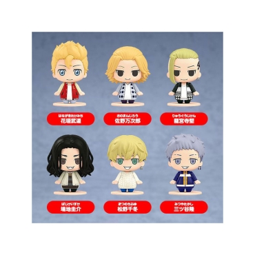 Tokyo Revengers Pocket Maquette Mini Figures 6-Pack #02 5 cm