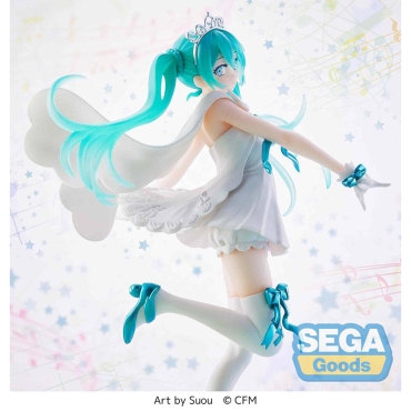 Hatsune Miku Series SPM PVC Statue - Hatsune Miku 15th Anniversary SUOU Ver. 21 cm