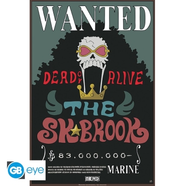 ONE PIECE - Poster «Wanted Brook» (52x35)