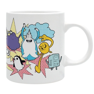 ADVENTURE TIME - Mug - 320 ml - Halftone Characters