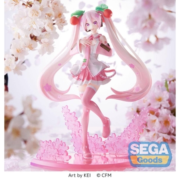Hatsune Miku Luminasta PVC Statue - Sakura Miku 2023 21 cm