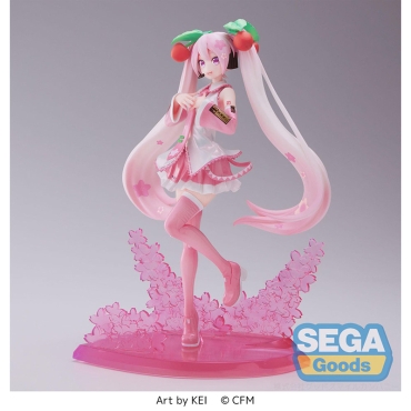 Hatsune Miku Luminasta PVC Statue - Sakura Miku 2023 21 cm