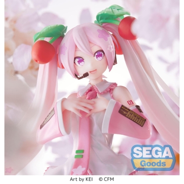 Hatsune Miku Luminasta PVC Statue - Sakura Miku 2023 21 cm