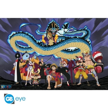 One Piece: Голям Плакат - The crew versus Kaido
