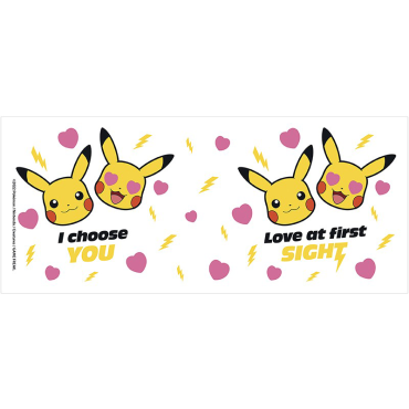 Pokemon - Mug - 320 ml - LOVE AT FIRST SIGHT