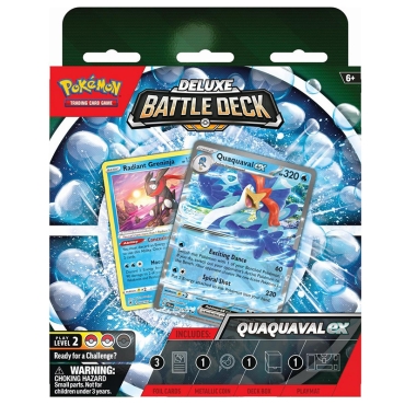 Pokemon TCG Deluxe Battle Deck - Quaquaval Ex 