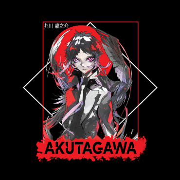 Bungo Stray Dogs: Anime T-shirt - Ryunosuke Akutagawa