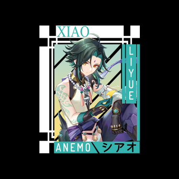Genshin Impact: Anime T-shirt - Xiao