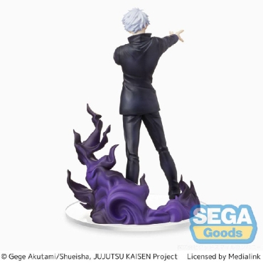 Jujutsu Kaisen SPM PVC Statue Satoru Gojo Hollow Purple (Kyoshiki "Murasaki") 22 cm