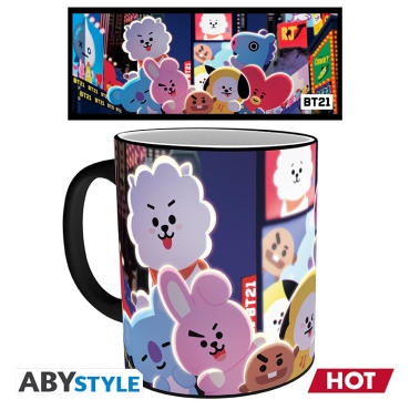 BT21 - Mug Heat Change - 460 ml -  Times Square