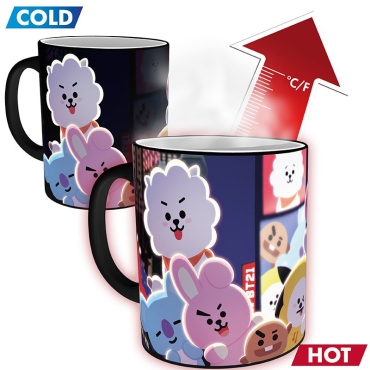BT21 - Mug Heat Change - 460 ml -  Times Square