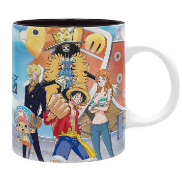 One Piece - Pck Mug320ml + Pin + Acryl® + Postcards "Luffy"