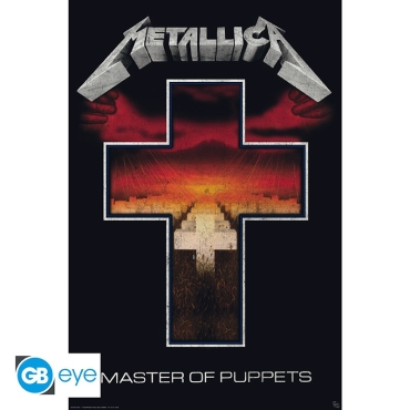 Metalica - Poster Maxi 91.5x61 -  Master of Puppets Album Cover