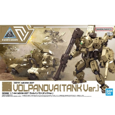 Gundam Model Kit 30 Minutes Missions - 30MM 1/144 bEXM-33T  Volpanova(Tank Ver.)