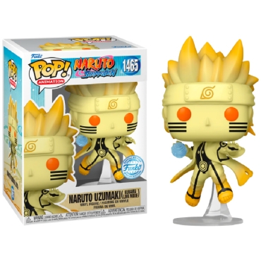 Naruto Pop! Animation Vinyl Figure Naruto Uzumaki (Kurama Link Mode) (Special Edition) #1465