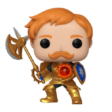 Funko Pop! Animation: The Seven Deadly Sins Vinyl Figure - Escanor (with Axe) (Metallic) (Special Edition) #1346