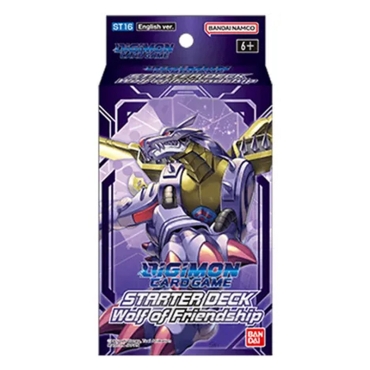 Digimon Card Game Starter Deck - Wolf of Friendship ST16