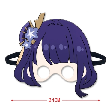 Genshin Impact Cosplay Mask - Raiden Shogun