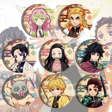 Demon Slayer: Kimetsu No Yaiba Badge - Varieties