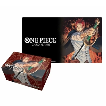 One Piece Card Game - Playmat and Card Case Set - Shanks