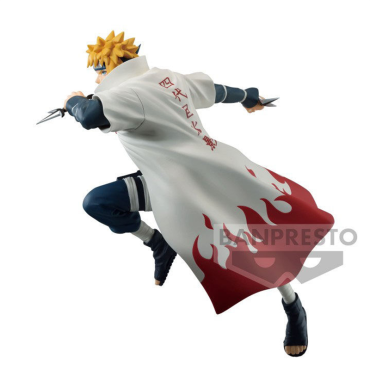 Naruto Shippuden Vibration Stars Namizake Minato Statue 18cm