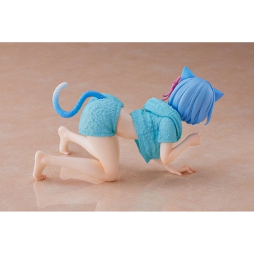 Re:Zero - Starting Life in Another World PVC Statue - Rem Cat Roomwear Version 13cm
