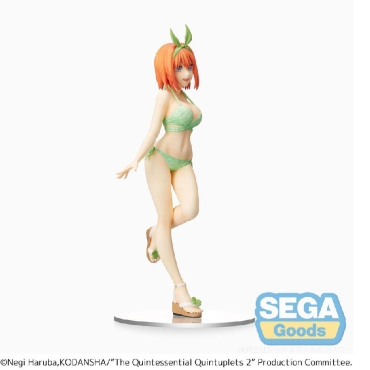 The Quintessential Quintuplets 2 PM PVC Statue Yotsuba Nakano 20 cm