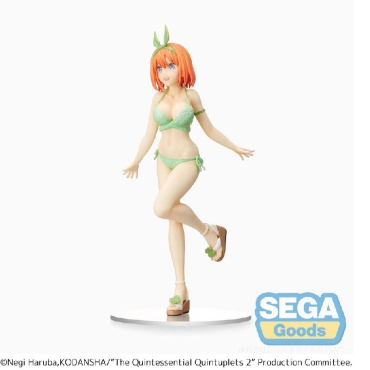 The Quintessential Quintuplets 2 PM PVC Statue Yotsuba Nakano 20 cm