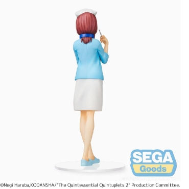 The Quintessential Quintuplets 2 SPM PVC Statue Miku Nakano Nurse Ver. 21 cm